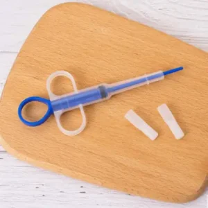 play run Feeder, Silicone Tip Syringes Pills Feeding Dispenser Tool, with 2 Soft Silicone Tip, Feeding Kit for Dogs Cats Baby Animals Pet Health Supplements  (1 Pieces)