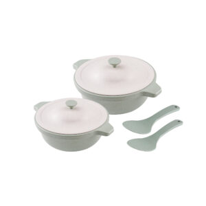 Serving bowl with serving spoon(Green)